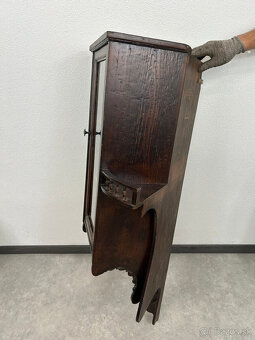 Presklená rohová skrinka - 3