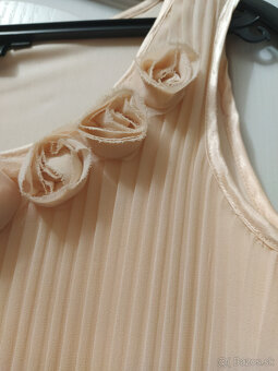 NOVÉ slávnostné plisované letné šaty 38 (osobný odber) - 3