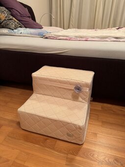 Béžové schodíky pre psy - 3