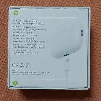 Apple Air Pods 2 (gen2) originál, nové - 3