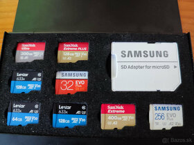 Predám nové aj používané micro SD karty značky LEXAR - 3
