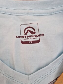 Damske turisticke modre tricko northfinder xs - 3