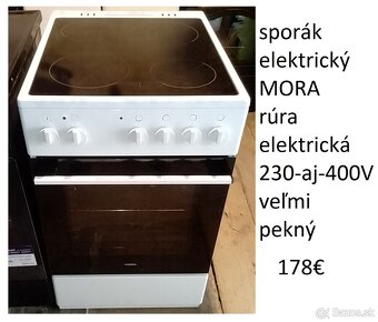 predám sporák aj s káblom rovno do zásuvky 230V - 3
