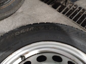 195/65 R15 zimné pneu + disky 5x112 7mm - 3