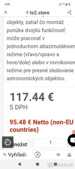Hvezdarsky ďalekohľad - 3