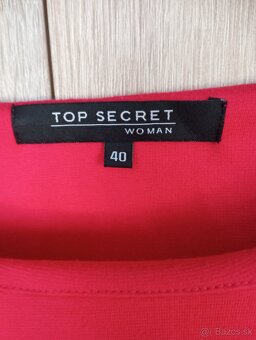 Ružové dámske šaty dlhý rukáv L/xl - 3