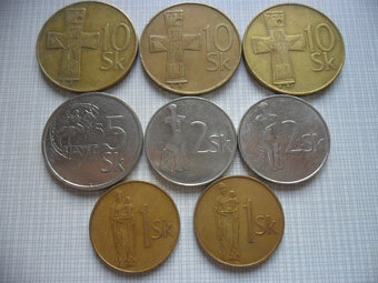 Mince - ČSFR + Slovensko ( r ô z n e ) - 3