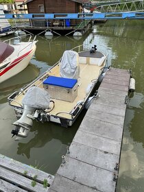 Rybársky čln K Maxxi Xxl, Honda BF 50, vozik - 3