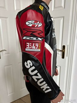 Suzuki yoshimura kožená motorkárska bunda - 3