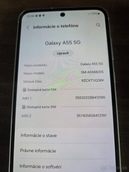 Predam SAMSUNG GALAXY A55 5G 256GB - 3