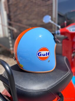 Prilba GULF na skúter motorku harley - 3