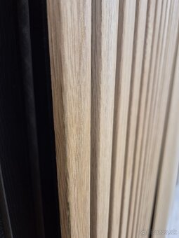 Drvené trojstranové akustické panely 300x52,5x1,8cm DUB - 3