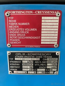 Skrutkovy kompresor Orlik 2000 - 3