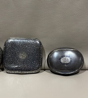 strieborné tabatierky a krabičky na tabak - 3