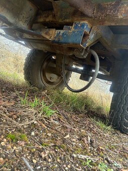 Vlečka za traktor - plaťák - 3