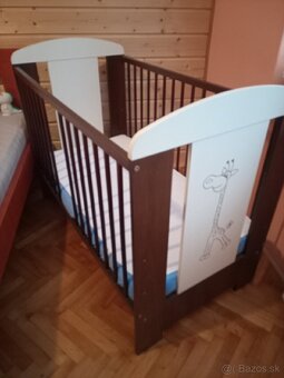 Detská posteľ 60x120 s komodou - 3