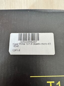 SLR Magic 12mm T1.6 Hyperprime Cine pre MFT - 3