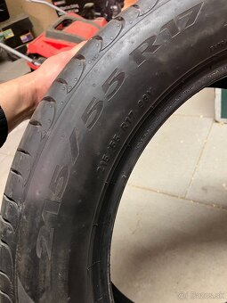 Pirelli 215/55 R17 letné - 3