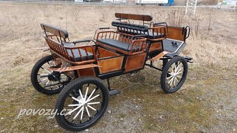 Velká bryčka B 80 za veľké kone pre 6 osôb - 3