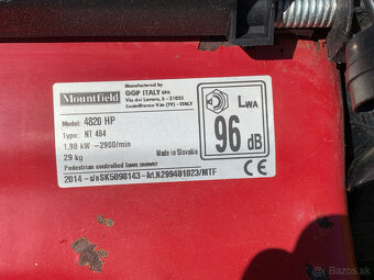 Benzínová kosačka MTF 4820 HP - 3