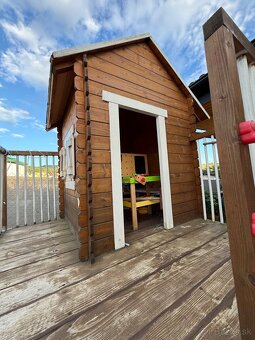 Detský drevený záhradný domček - 3