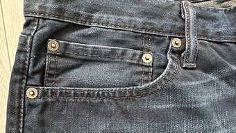 Pánske,kvalitné džínsy LEVIS 511 - veľkosť 34/31 - 3