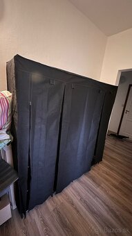 Textilná šatníková skriňa - 3