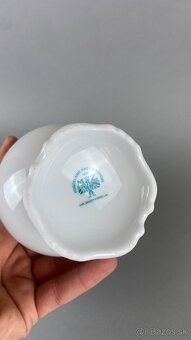 Váza s motívom husí, modrá linka, MZ - 3