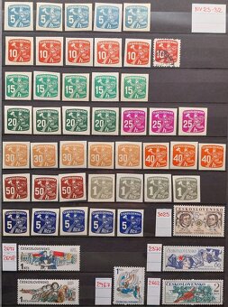 Známky ČESKOSLOVENSKO – 1 - 3