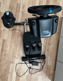 Predám Logitech G29 + radiaca páka + Wheel Stand (komplet se - 3