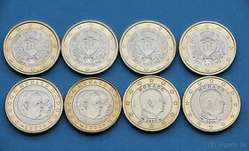 euromince San Marino a Monako Vatikan v UNC - 3