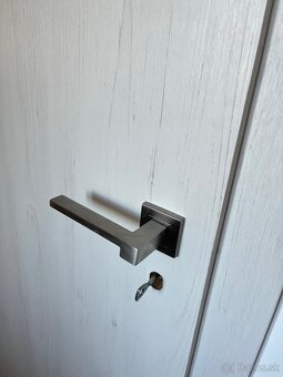 Nova kľučka na dvere strieborna 7 ks - 3