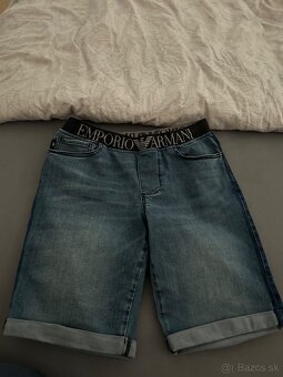 Emporio Armani denim kraťasy - 3