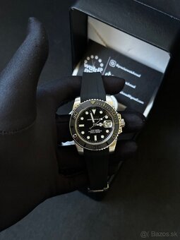 Seiko mod Yacht-Master Black - 3