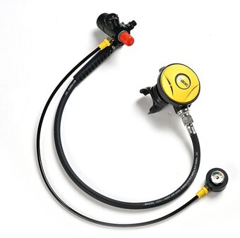 Scuba na potápanie,2L,30-35 min,vesta k flasi - 3