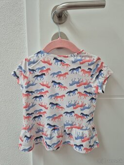 Tričko s krátkym rukávom 2ks LUPILU (veľ. 86/92) - 3