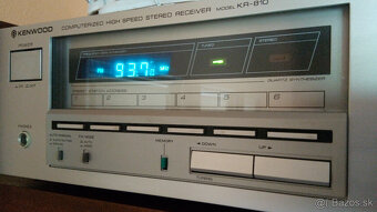 Predám krásny vintage receiver Kenwood KR810 (r.v. 1982) - 3