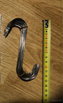 Nerezové háčiky (20 kusov) - 3