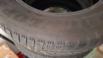 Predám 2ks Dunlop SP Sport 215/60/16, zimné - 3