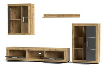 Obývacia stena FIORDO + stolík - 3