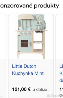 Little Dutch kuchynka mint - 3