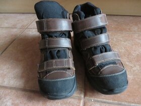 Chlapčenské kožené topánky - veľ. 37 - vn. dl. 24 cm - 3