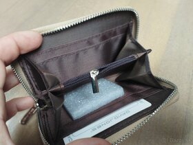 Krásna zlatá menšia peňaženka - 3