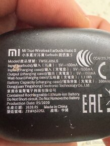 Earbuds basic S bluetooth 2 ks +1ks bluetooth sluchadla - 3