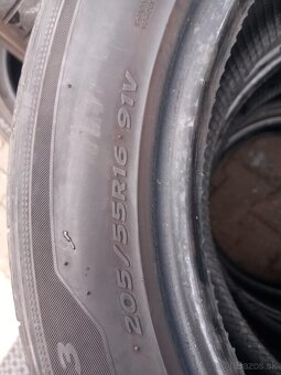 Pneumatiky letné 4ks - HANKOOK 205/55/R16 - 3