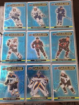 Hokejové kartičky insert dazzlers blue 2021/22 . - 3