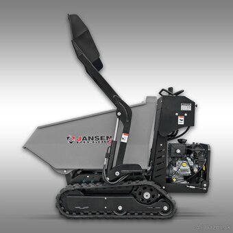 Benzínový minidumper JANSEN RD-600s s lyžicou - 3