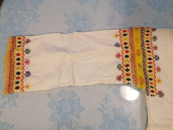 Detské košele ku krojom 2ks - 3