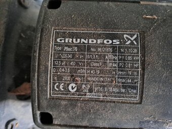 Samonasávacie čerpadlo Grundfos - 3