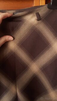 Károvaná dlhá sukňa - 3